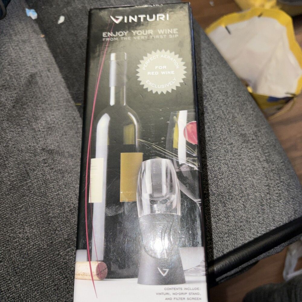 Vinturi Essential Wine Aerator For Red Wine New Fast Shipping - Picture 2 of 4
